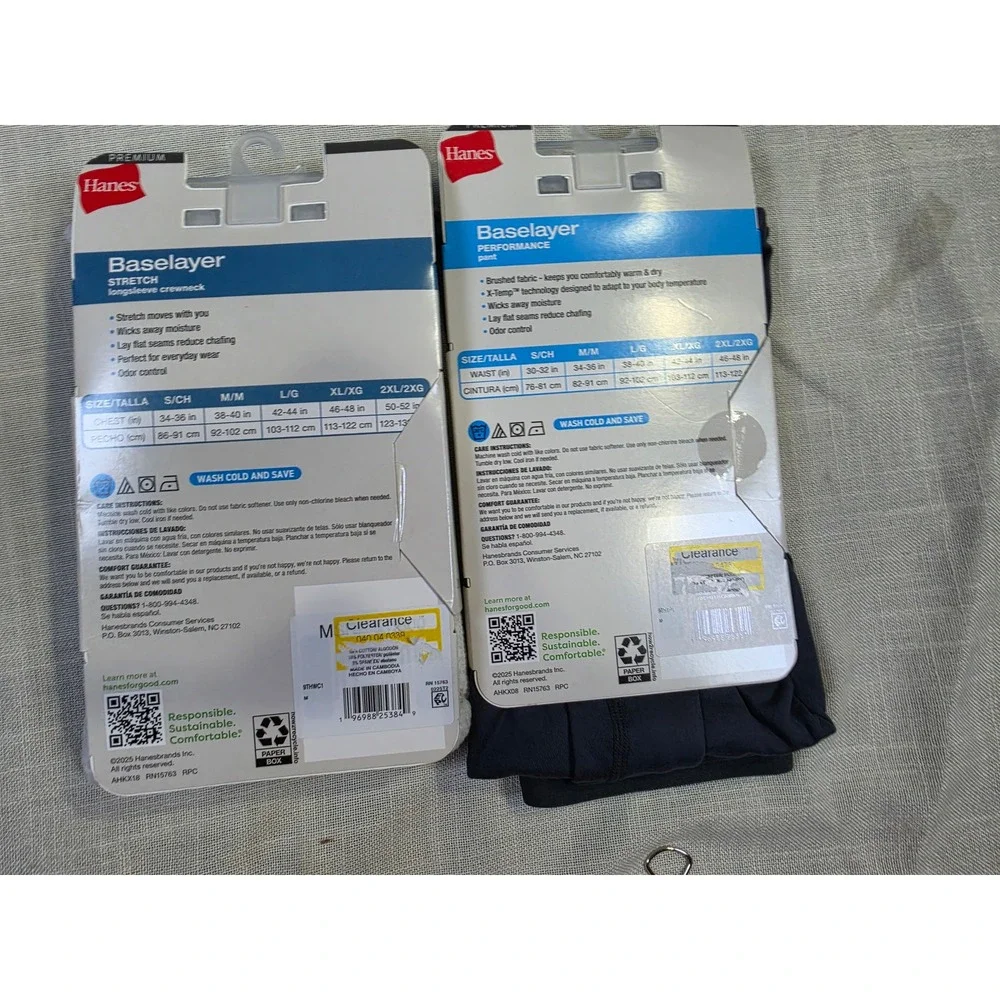 Hanes premium baselayer